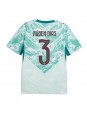 Portugali Ruben Dias #3 Vieraspaita MM-kisat 2026 Lyhythihainen